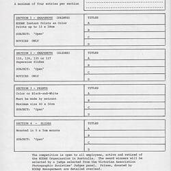Newsletter - 'Australian Kodakery', No 163, Sep 1984