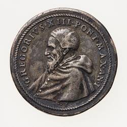 Electrotype Medal Replica - Pope Gregory XIII, 1572