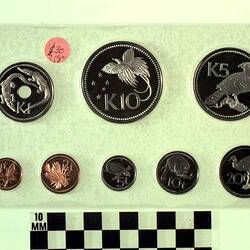 Proof Coin Set - Papua New Guinea, 1975