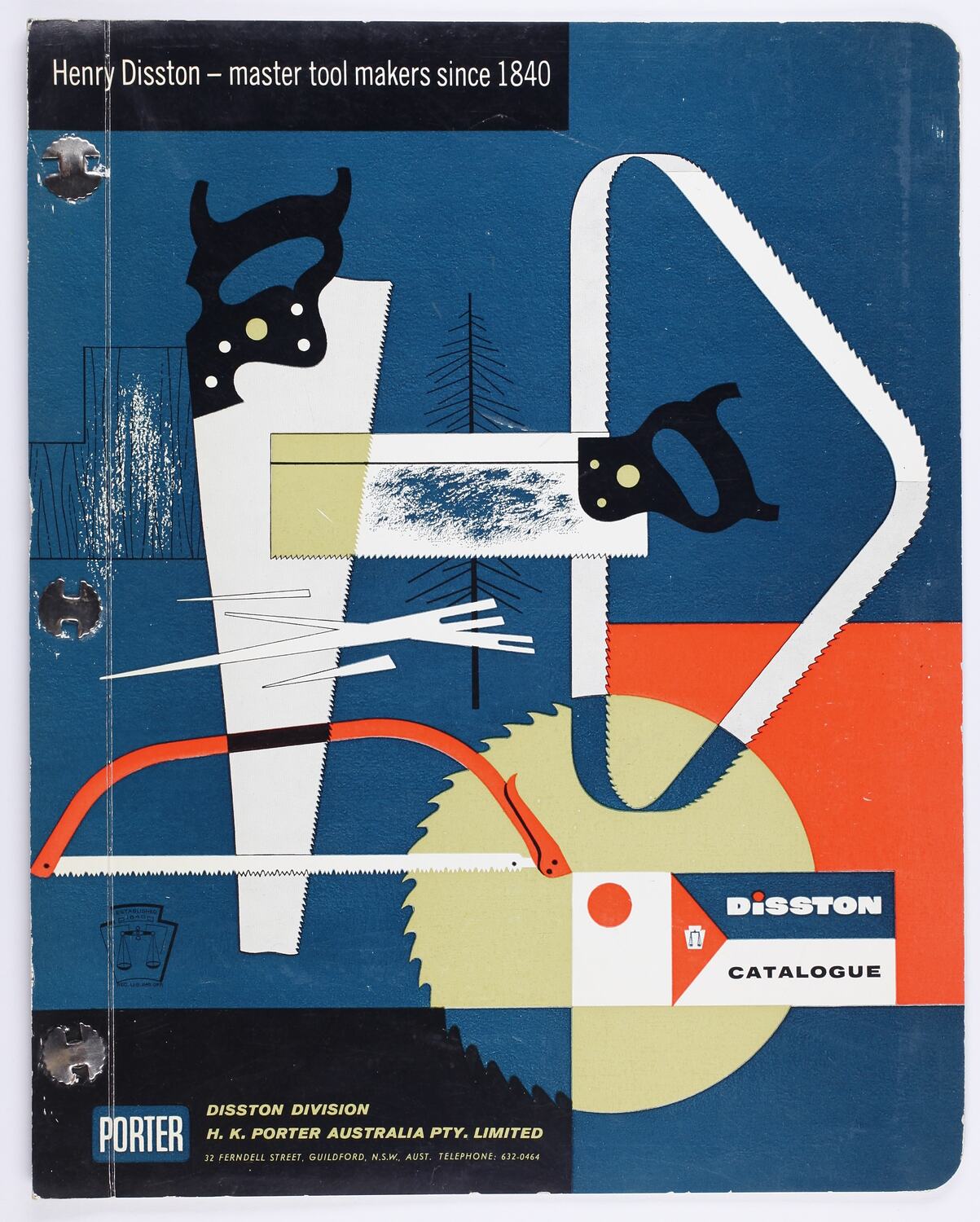 Catalogue H.K. Porter Australia Pty Ltd, Disston Hand Saws, 1964