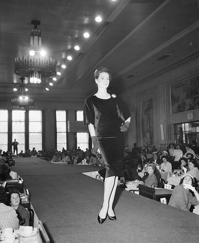 French Fashion Parade, Myer Department Store, Melbourne, Victoria, 29 Sep 1959