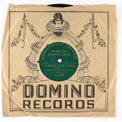 Disc Recording - Zonophone Record, Double-Side, 'Ich Weiss Nicht, Was Soll Es Bedeuten' & Ihr Heisset Mich Willkommen', 1914-1926