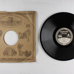 Disc Recording - Edison, Double-Sided, 'Second Rhapsodie - Part 1' & 'Part 2', 1919- 1929