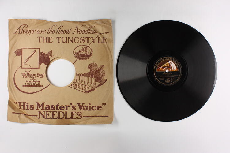 Disc Recording - His Master's Voice, Double-Sided, 'Liebesleid' & 'Serenade and Aubade', 1930-1945