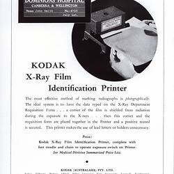 Printed text and photograph of printer in use.