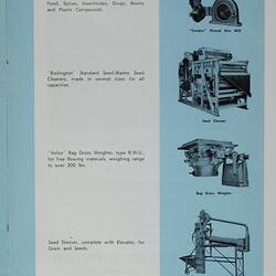 Page with photo images and printed descriptive text.