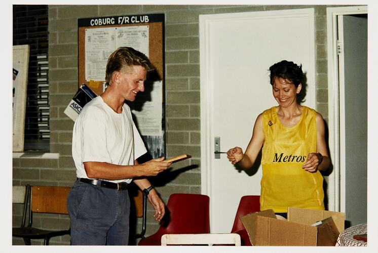 Kodak Australasia Pty Ltd, 10km Kodak Challenge, Award Presentation, Coburg, 07 Feb 1989