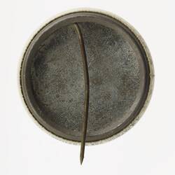 Badge - Air Raid Precautions Warden, circa 1939-1945, Reverse