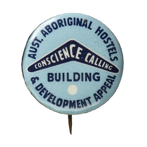 Badge - Aust. Aboriginal Hostels Building Appeal