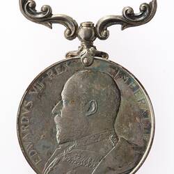 Medal - Commonwealth of Australia Long Service & Good Conduct Medal, Specimen, King Edward VII, Australia, 1902-1910 - Obverse