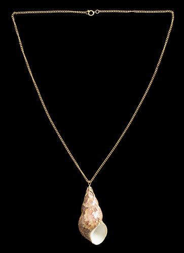 Necklace - Molusc Shell Pendant, Bernice Kopple, circa 1960s-1970s