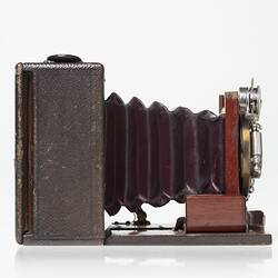 Camera - Rochester Optical Co, 'Pony Premo', Folding View Camera, Rochester, U.S.A., circa 1890