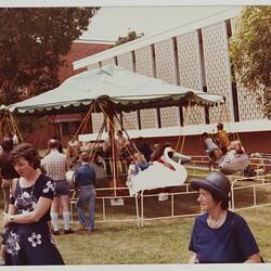 Photograph - Kodak Australasia Pty Ltd, Carnival Ride, Christmas Party, Coburg, Dec 1979