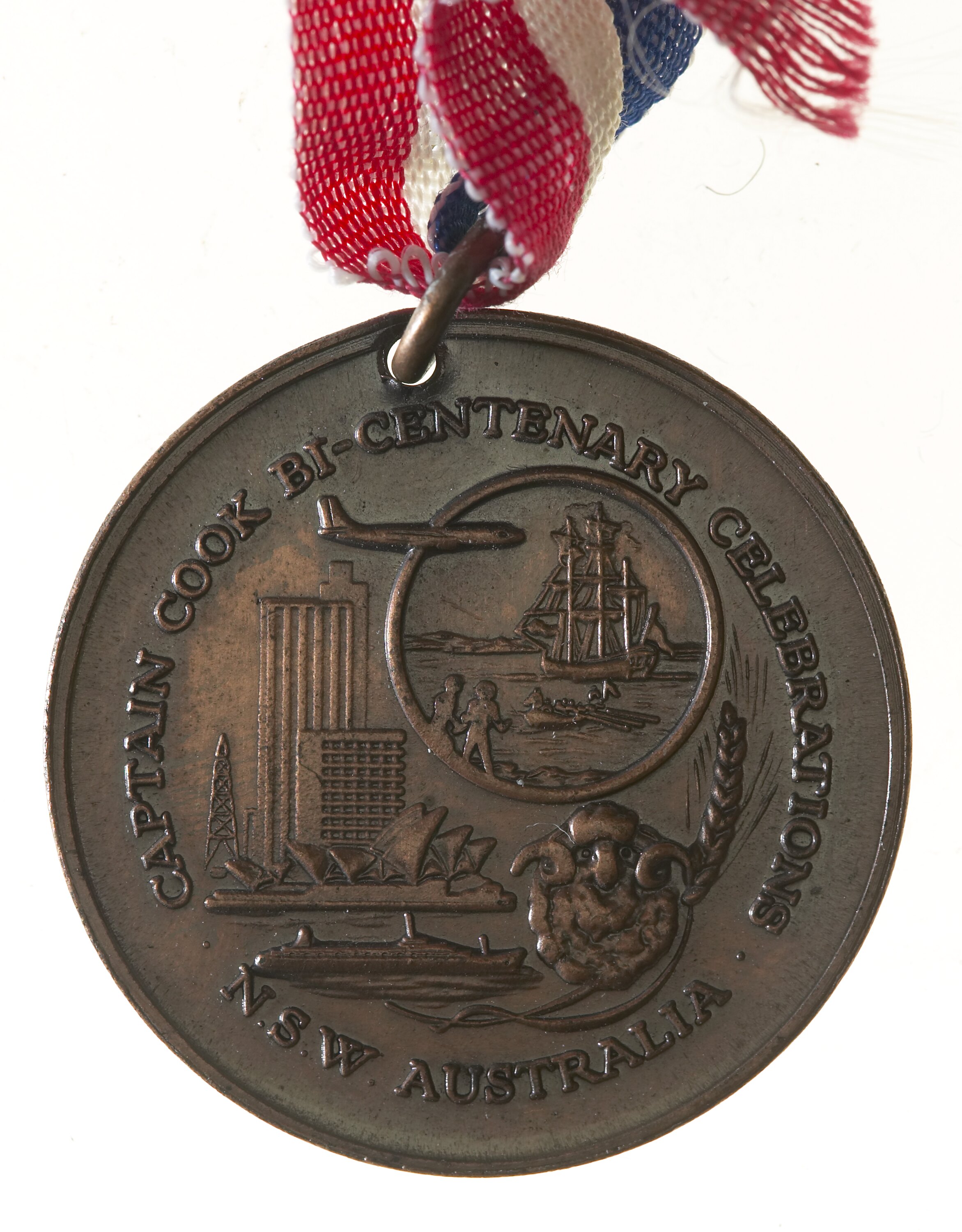 Medal - Captain James Cook Bicentenary, Australia, 1970