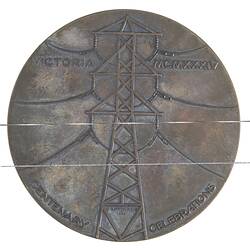 Medal - Victorian Centenary, Victoria, Australia, 1934
