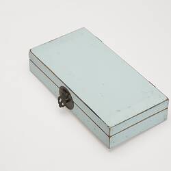 Art Case - Mirka Mora, Blue Painted Timber, circa 1960s