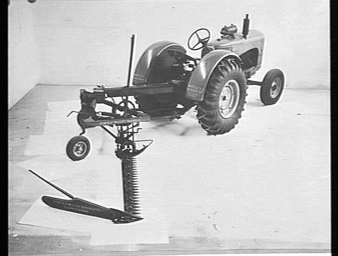 P.T.O. MOWER & 30 K TRACTOR: 17.5.48