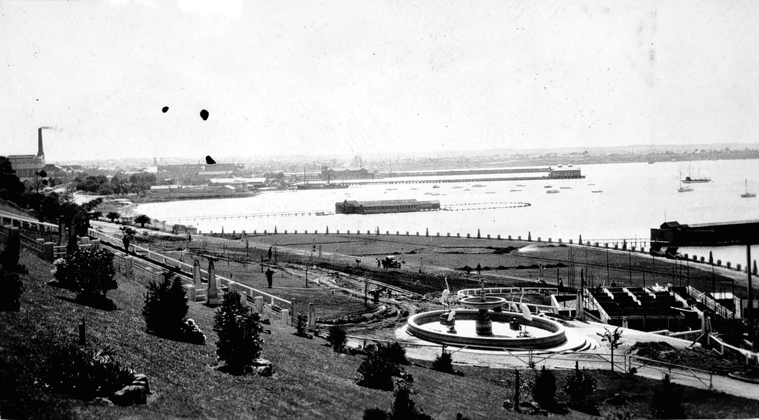 Negative Eastern Beach, Geelong, Victoria, 1930