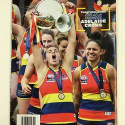 HT 57748, Football Magazine - 'Women's Footy' 2020 Season Preview, AFLW Competition, Feb-Apr 2020 (SPORT), Document, Registered
