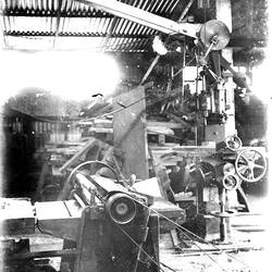 Negative - Inside a Workshop, Victoria, circa 1920