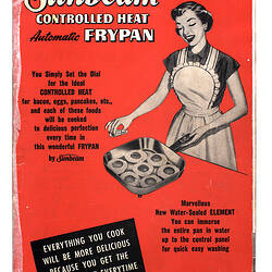 Booklet - Sunbeam Controlled Heat Automatic Frypan
