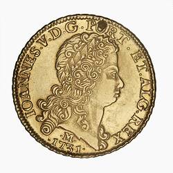 Coin - 12,800 Reis (1 Johanna), Brazil, 1731