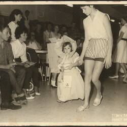 Digital Image - Ruth & Mary Halls Participating in Fancy Dress Ball, MV Fairsea, 1963