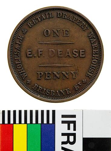 E.F. Dease Token Penny