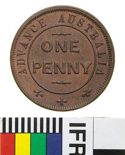 W.J. Taylor 'Advance Australia' Token Penny