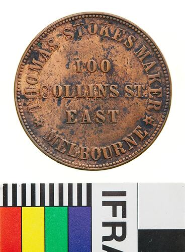 Thomas Stokes Token Penny