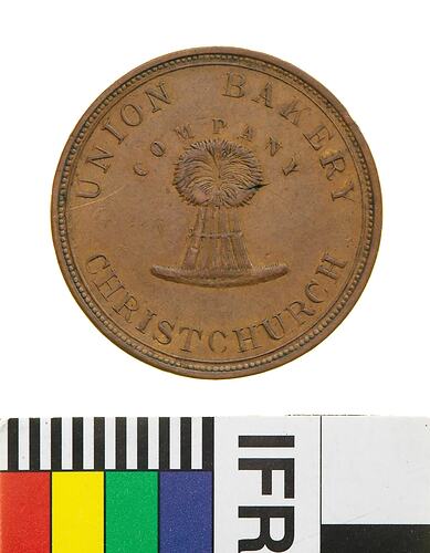 Union Bakery Company Token Penny
