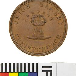 Union Bakery Company Token Penny