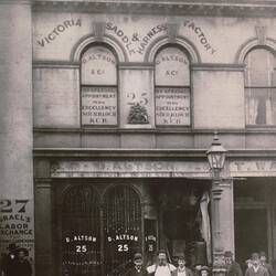 Digital Photograph - Owner & Staff of D. Altson Victoria Saddle & Harness Factory, Melbourne, circa 1880