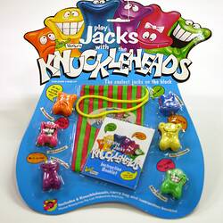 Jacks - 'Knuckleheads', Moose Enterprises, Plastic, in Package, circa 1997