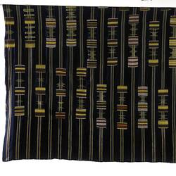 kente or n'tama | Textile. Ashanti. Bonwire, Ashanti, Ghana. pre 1893