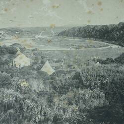 Photograph - Headquarters & Camp, King Island, 1887
