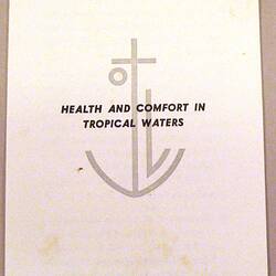 Leaflet - Health and Comfort in Tropical Waters