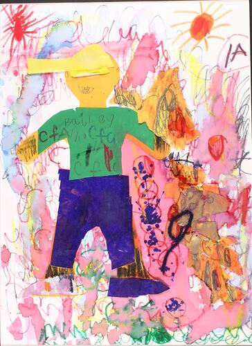 Artwork - 'The Fire Fighter', Healesville Primary School, 2009