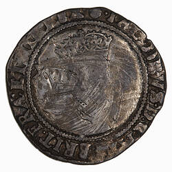 Coin - Shilling, James I, England, Great Britain, 1605-1606 (Obverse)