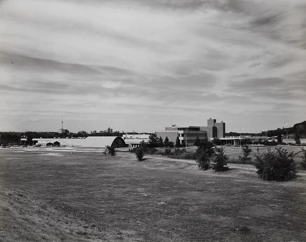 Photograph - Massey Ferguson, Executive Offices at the North American Implement Plant, Des Moines, Iowa, USA, 1960s