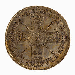 Coin - Guinea, William III, Great Britain, 1698 (Reverse)