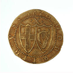 Coin - Double-crown, Commonwealth of England, Great Britain, 1660 (Reverse)