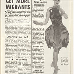 Newsletter - The Good Neighbour, Department of Immigration, No 60, Jan 1959
