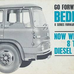 Descriptive Booklet - General Motors-Holden's Ltd, Bedford K Series Motor Trucks, 1965