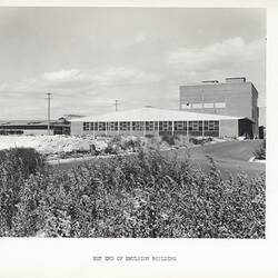 Photograph - Kodak Australasia Pty Ltd, East End of Emulsion Building, Kodak Factory, Coburg, 1959