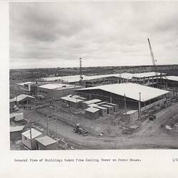Photograph - Kodak, 'General View of Buildings Taken from Cooling Tower on Power House', Coburg, 1958
