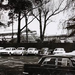 Photograph - First Stage Demolition of Northern Section of Eastern Annexe, Exhibition Building, Melbourne, 1971