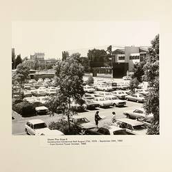 Photograph - Completed Centennial Hall from Northern Car Park, Exhibition Building, Melbourne, circa 1980