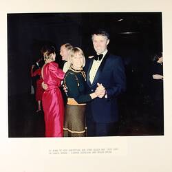 Photograph - Couples Dancing, At Home to Ken Christian and John Elden, Royal Exhibition Building, 18 May 1985