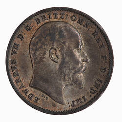 Coin - Threepence, Edward VII, Great Britain, 1902